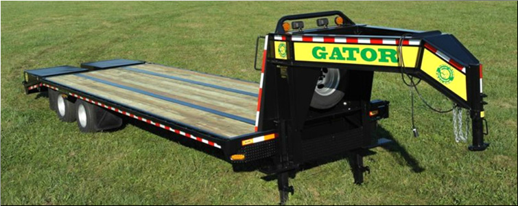GOOSENECK TRAILER 30ft tandem dual - all heavy-duty equipment trailers special priced  Johnson County, Kentucky